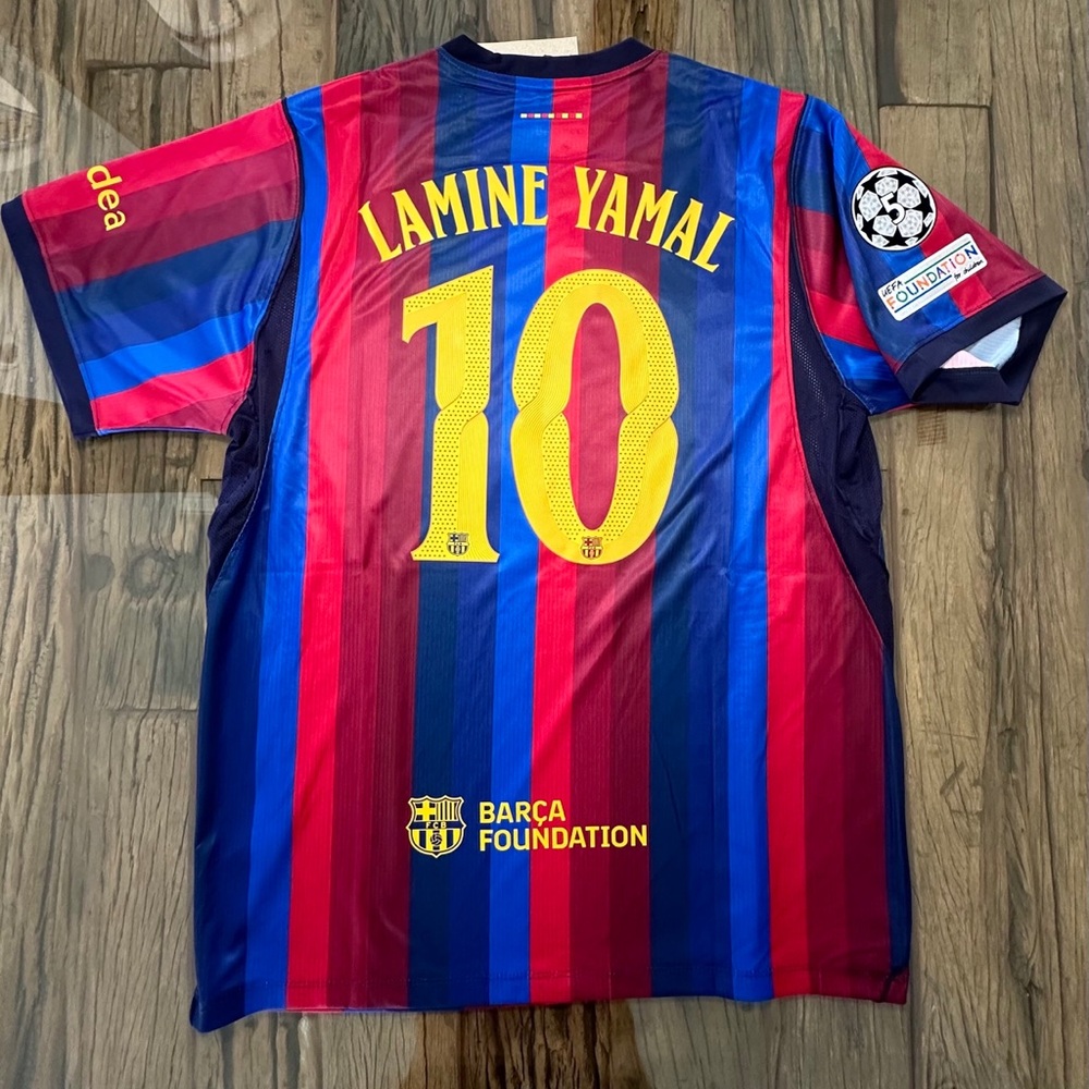 Lamine Yamal #10 Barcelona Home Away 2026 2027 Jersey